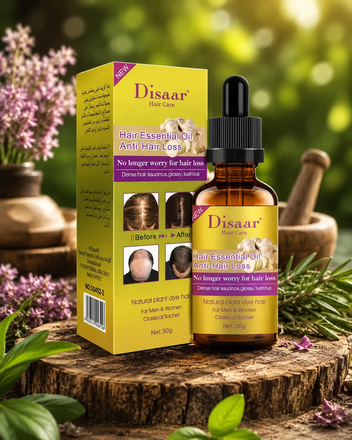 FoliBoost Disaar | Aceite Capilar de Jengibre